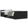 Cama sin colchón madera de ingeniería roble negro 100x200 cm | Foro24.es | Tu tienda online para hogar, jardín y más Foro24.es