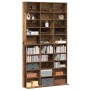 Armario de CD madera de ingeniería envejecida 101x23x177,5 cm de , Almacenamiento para CD y DVD - Ref: Foro24-3329340, Precio...