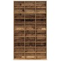 Armario de CD madera de ingeniería envejecida 101x23x177,5 cm de , Almacenamiento para CD y DVD - Ref: Foro24-3329340, Precio...