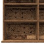 Armario de CD madera de ingeniería envejecida 101x23x177,5 cm de , Almacenamiento para CD y DVD - Ref: Foro24-3329340, Precio...