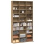 Armario para CDs en Roble Artisan - 101x23x177.5 cm Hecho de Madera Contrachapada de , Almacenamiento para CD y DVD - Ref: Fo...