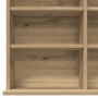 Armario para CDs en Roble Artisan - 101x23x177.5 cm Hecho de Madera Contrachapada de , Almacenamiento para CD y DVD - Ref: Fo...