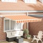 Toldo Retráctil Automático Amarillo y Naranja 300x250 cm | Foro24.es | Tu tienda online para hogar, jardín y más Foro24.es