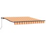 Toldo Retráctil Manual Amarillo y Naranja 300x250 cm | Foro24.es | Tu tienda online para hogar, jardín y más Foro24.es