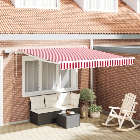 Comprar Toldo Retráctil Manual con LED Rojo y