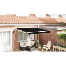 Comprar Toldo automático retráctil Negro 300x250