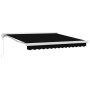 Toldo Retráctil Automático Negro 300x250 cm, Tela de Reemplazo para Toldo  de 3x2.5 m Negro | Foro24.es | Tu tienda online para hogar, jardín y más Foro24.es