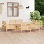 Juego de muebles de jardín 8 pzas madera de pino maciza de vidaXL, Conjuntos de jardín - Ref: Foro24-3082412, Precio: 315,82 ...