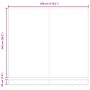 Toldo Retráctil Manual  Negro 300x250 cm, Tela de Reemplazo para Toldo  para marco de 3x2.5 m Negro | Foro24.es | Tu tienda online para hogar, jardín y más Foro24.es