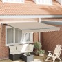 Toldo Retráctil Manual  Beige 300x250 cm, Tela de Reemplazo para Toldo  para Marco de 3x2.5 m Beige | Foro24.es | Tu tienda online para hogar, jardín y más Foro24.es