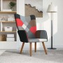 Silla de relajación de tela patchwork en Sillones | Comprar online en Foru.es