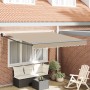 Toldo Retráctil Automático  Beige 300x250 cm, Tela de Reemplazo para Toldo  de 3x2.5 m Beige | Foro24.es | Tu tienda online para hogar, jardín y más Foro24.es