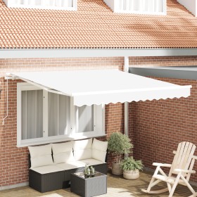 Comprar Toldo Retráctil Manual Blanco 300x250 cm