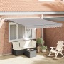 Toldo retráctil automático de  con LED gris claro 300x250 cm, Tela de repuesto para toldo  de 3x2.5 m gris claro | Foro24.es | Tu tienda online para hogar, jardín y más Foro24.es