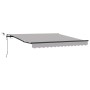 Toldo retráctil automático de  con LED gris claro 300x250 cm, Tela de repuesto para toldo  de 3x2.5 m gris claro | Foro24.es | Tu tienda online para hogar, jardín y más Foro24.es