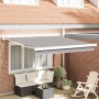 Toldo Retráctil Automático  Gris Claro 300x250 cm, Tela de Repuesto para Toldo  para Marco de 3x2,5 m Gris Claro | Foro24.es | Tu tienda online para hogar, jardín y más Foro24.es