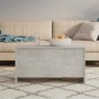 Mesa de centro madera ingeniería gris hormigón 102x55,5x52,5 cm de vidaXL, Mesas de centro - Ref: Foro24-809669, Precio: 78,5...