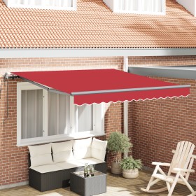 Comprar Toldo Retráctil Automático Rojo 300x250