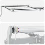 Toldo Retráctil Automático  Rojo 300x250 cm, Tela de Repuesto para Toldo  de 3x2.5 m Rojo | Foro24.es | Tu tienda online para hogar, jardín y más Foro24.es