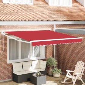 Comprar Toldo Retráctil Automático Rojo 300x250