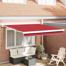 Comprar Toldo Retráctil Automático Rojo 300x250