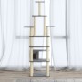 Rascador para gatos con postes de sisal gris claro 183 cm de vidaXL, Mobiliario para gatos - Ref: Foro24-171483, Precio: 82,0...