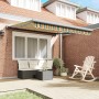 Toldo Retráctil Automático Verde y Amarillo 300x250 cm,  Tela de Reemplazo para Toldo de 3x2.5 m Marco Verde y Amarillo | Foro24.es | Tu tienda online para hogar, jardín y más Foro24.es