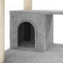 Rascador para gatos con postes de sisal gris claro 183 cm de vidaXL, Mobiliario para gatos - Ref: Foro24-171483, Precio: 82,0...