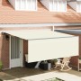 Toldo Retráctil Automático Crema 350x250 cm | Foro24.es | Tu tienda online para hogar, jardín y más Foro24.es