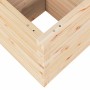 Jardinera de madera maciza de pino 40x40x46 cm en Macetas y jardineras | Comprar online en Foru.es