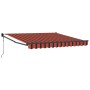 Toldo Retráctil Automático Naranja y Marrón 350x250 cm | Foro24.es | Tu tienda online para hogar, jardín y más Foro24.es
