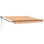 Toldo Retráctil Automático Amarillo y Naranja 350x250 cm | Foro24.es | Tu tienda online para hogar, jardín y más Foro24.es
