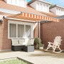 Toldo Retráctil Automático Amarillo y Naranja 350x250 cm | Foro24.es | Tu tienda online para hogar, jardín y más Foro24.es