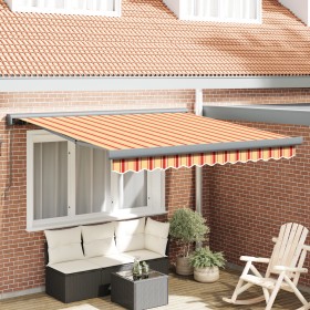 Comprar Toldo Retráctil Manual - Amarillo y