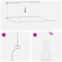 Toldo Retráctil Automático Rayas Rojas y Blancas 350x250 cm | Foro24.es | Tu tienda online para hogar, jardín y más Foro24.es
