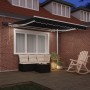 Toldo Retráctil Manual con LED Negro 350x250 cm,  Tela de Reemplazo para Toldo de 3.5x2.5 m Estructura Negra | Foro24.es | Tu tienda online para hogar, jardín y más Foro24.es