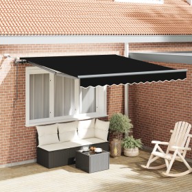 Comprar Toldo retráctil automático con LED Negro