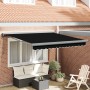 Toldo Retráctil Automático Negro 350x250 cm,  Tela de Reemplazo para Toldo de 3,5x2,5 m Marco Negro | Foro24.es | Tu tienda online para hogar, jardín y más Foro24.es