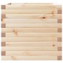 Jardinera de madera maciza de pino 50x50x46 cm en Macetas y jardineras | Comprar online en Foru.es