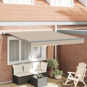 Comprar Toldo Retráctil Manual Beige 350x250 cm