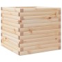Jardinera de madera maciza de pino 50x50x46 cm en Macetas y jardineras | Comprar online en Foru.es