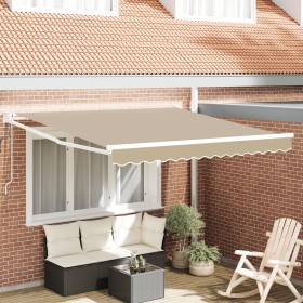 Comprar Toldo Retráctil Automático Beige 350x250