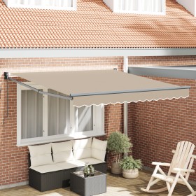 Comprar Toldo Retráctil Manual Beige 350x250 cm