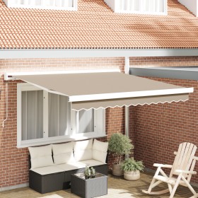 Comprar Toldo Retráctil Manual Beige 350x250 cm