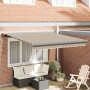 Toldo Manual Retráctil Beige 350x250 cm,  Tela de Repuesto para Toldo de 3.5x2.5 m Beige | Foro24.es | Tu tienda online para hogar, jardín y más Foro24.es