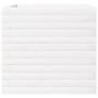 Jardinera de madera maciza de pino blanca 50x50x46 cm en Macetas y jardineras | Comprar online en Foru.es