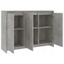 Aparador de madera contrachapada gris hormigón 102x33x75 cm by vidaXL, Sideboards - Ref: Foro24-809777, Price: 120,25 €, Disc...