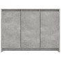 Aparador de madera contrachapada gris hormigón 102x33x75 cm de vidaXL, Aparadores - Ref: Foro24-809777, Precio: 118,34 €, Des...
