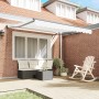 Toldo retráctil manual  Blanco 350x250 cm, Tela de repuesto para toldo  para marco de 3.5x2.5 m Blanco | Foro24.es | Tu tienda online para hogar, jardín y más Foro24.es