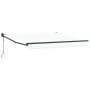 Toldo Retráctil Automático  Blanco 350x250 cm, Tela de reemplazo para toldo  de 3.5x2.5 m Blanco | Foro24.es | Tu tienda online para hogar, jardín y más Foro24.es